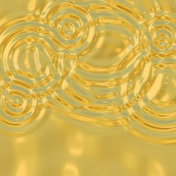 金色的漣漪