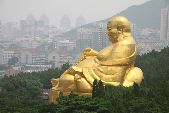 彌勒佛金身像 彌勒佛