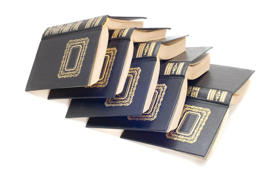 打開的書