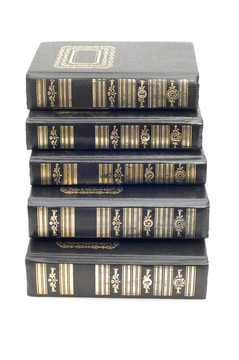 堆書