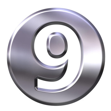 3D銀框9號