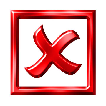X檢查箱