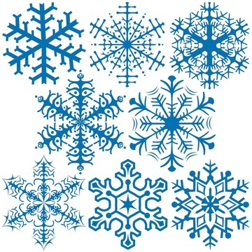 一個(gè)雪花