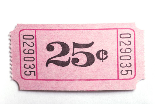 25c票
