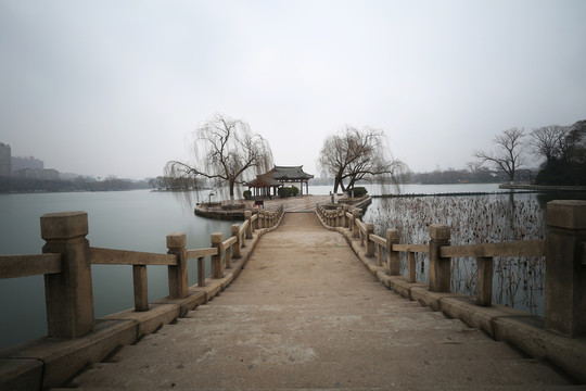 冬日明湖
