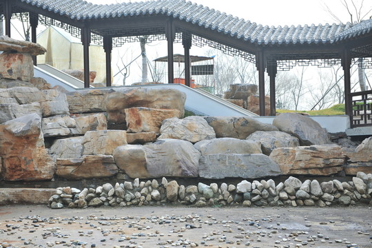 園林景觀 中式園林