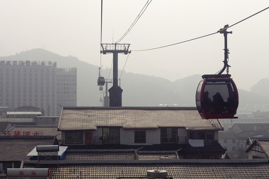 張家界 天門山 著名景點 旅游