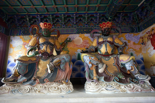 張家界 天門寺 寺廟 天門山