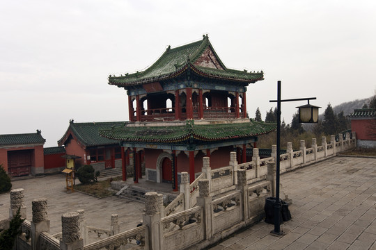 張家界 天門寺 寺廟 天門山