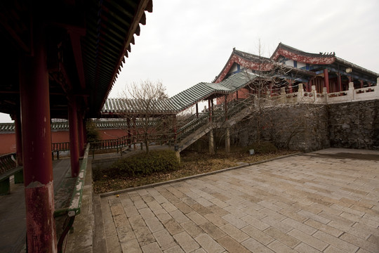 張家界 天門寺 寺廟 天門山