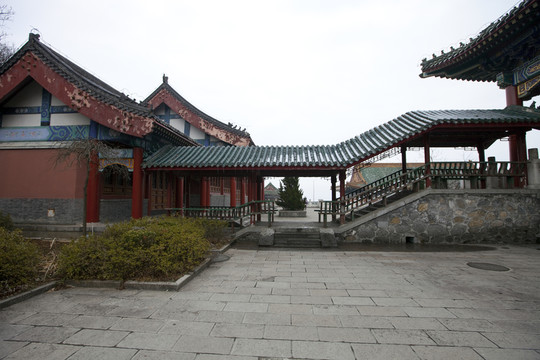 張家界 天門寺 寺廟 天門山