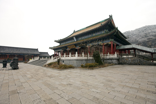 張家界 天門寺 寺廟 天門山