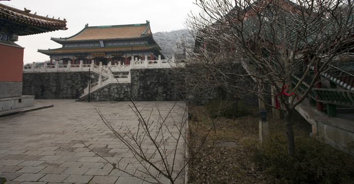 張家界 天門寺 寺廟 天門山