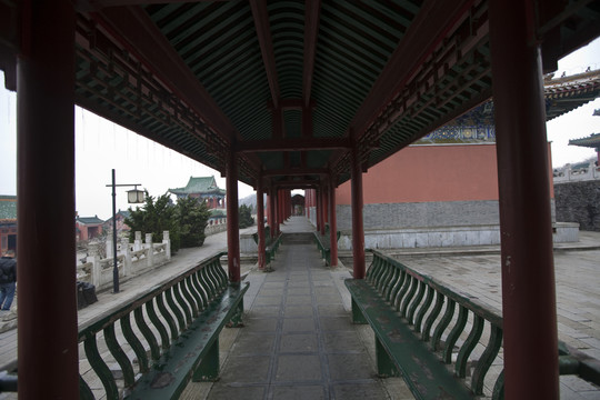 張家界 天門(mén)寺 寺廟 天門(mén)山