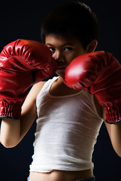 小拳擊手