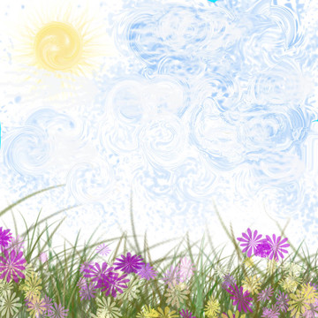夏天發(fā)呆