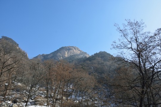 泰山冬日風(fēng)光