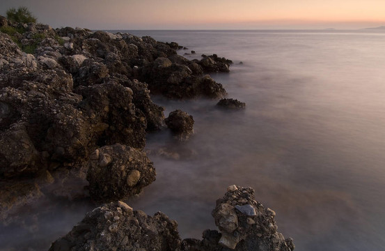 寧靜的海景