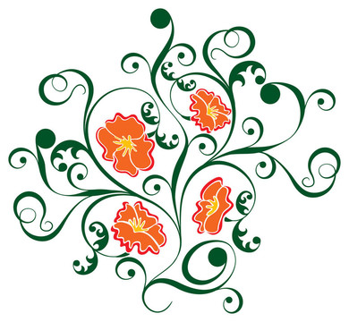 花卉元素設(shè)計(jì)