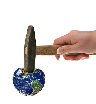 破壞地球母親