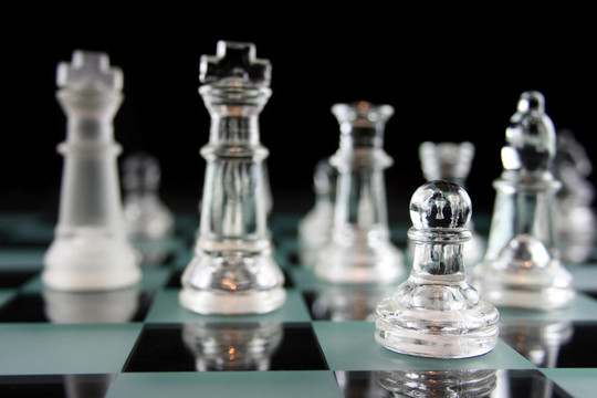 棋局上棋子的焦點(diǎn)