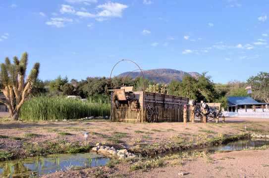 亞利桑那州的牧場(chǎng)