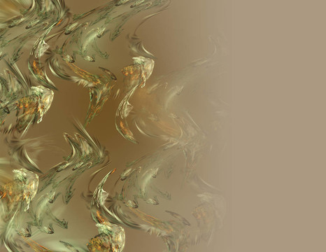 Brown Wavy Graphic和分隔開的