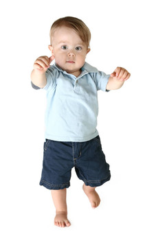 可愛的Toddler Boy