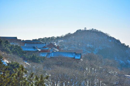 五岳泰山風光