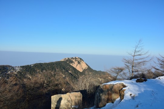 泰山雪景風(fēng)光