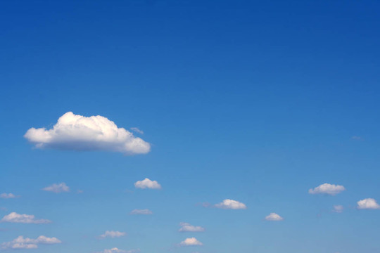 藍(lán)色的天空