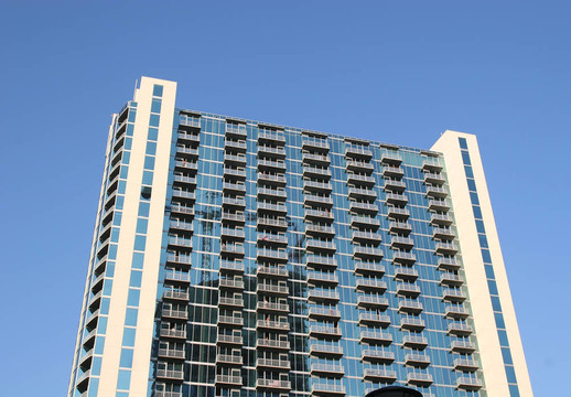 藍(lán)色玻璃公寓