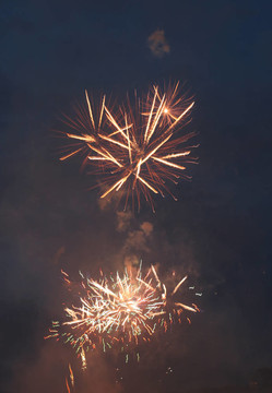 節(jié)日的焰火