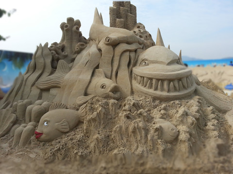 沙雕海底總動(dòng)員