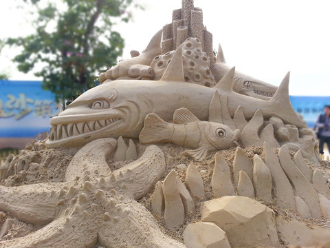 沙雕海底總動(dòng)員