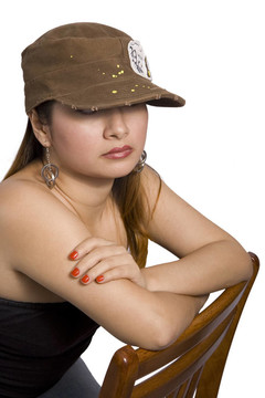 年輕的女士