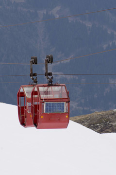 勃朗峰滑雪纜車