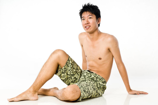 亞洲男子短褲