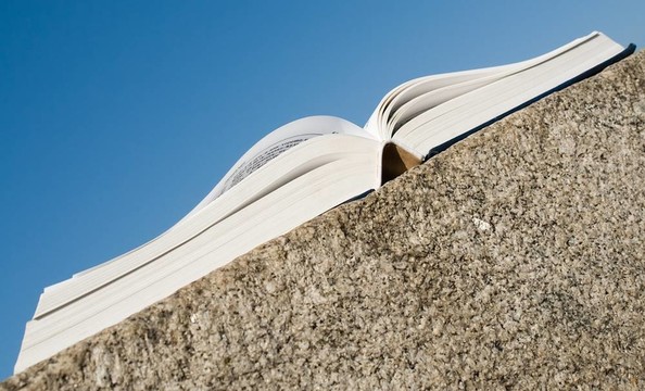 打開的書