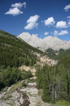 落基山脈河