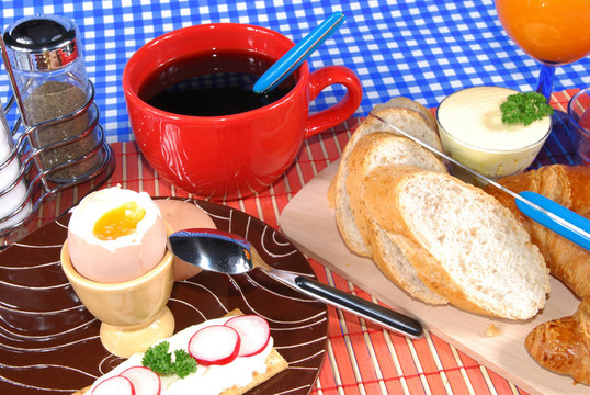 早餐；每日開始