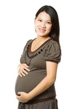 懷孕的女人