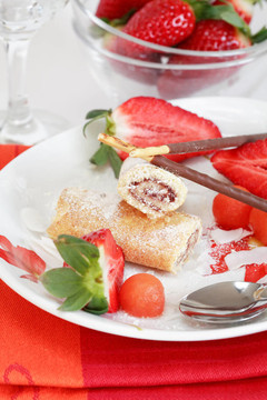 Strawberry餅干