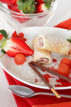 Strawberry餅干