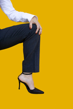 businesswomans腿