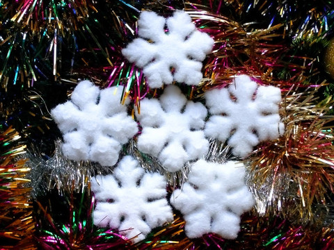圣誕節(jié)的雪花