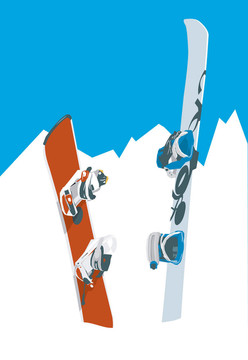 滑雪板