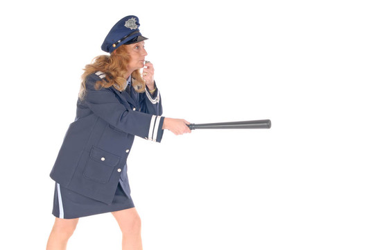 女警官