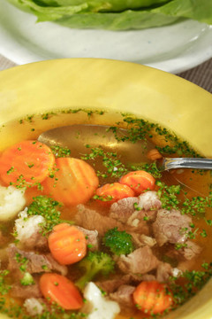 肉類蔬菜湯