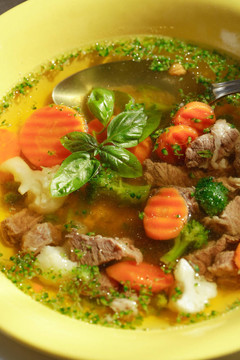 肉類蔬菜湯